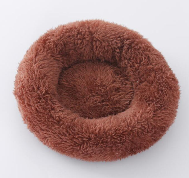 Cozy Haven Pet Nest - Luxurious Arctic Velvet Warmth For Small Pets