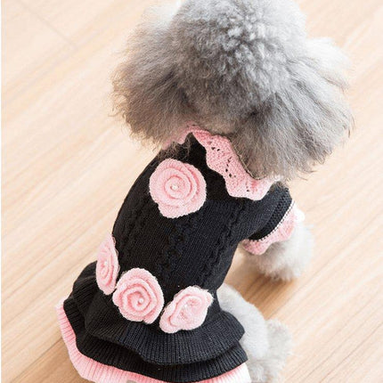 Cozy Woolen Pet Sweater - Stylish And Warm Dog Clothes For All Seasons