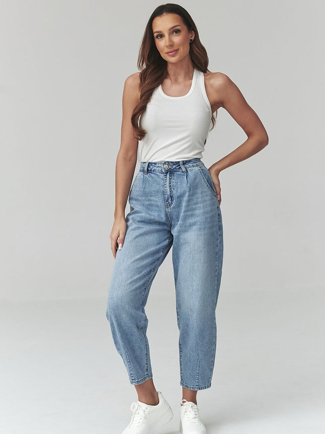 Jeans model 225703 Makadamia