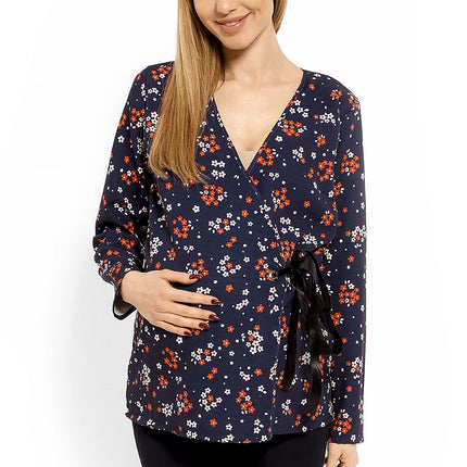 Elegant Wrap Style Pregnancy Top