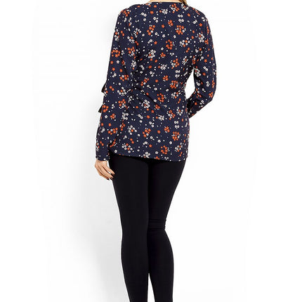 Elegant Wrap Style Pregnancy Top