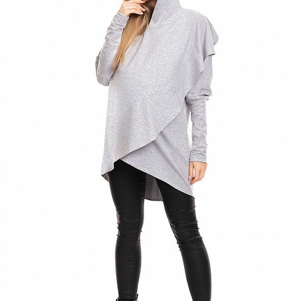 Maternity Hooded Sweatshirt with Side Pockets