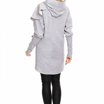 Maternity Hooded Sweatshirt with Side Pockets