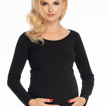 Elegant Classic Cut Maternity Blouse