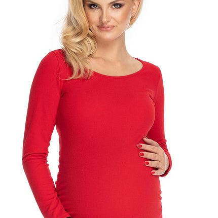 Elegant Classic Cut Maternity Blouse