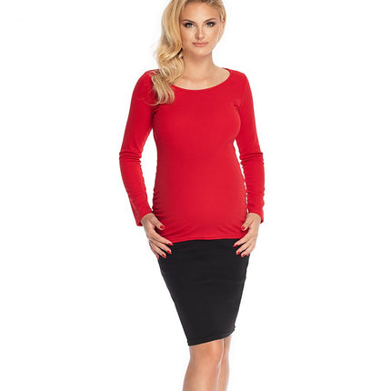 Elegant Classic Cut Maternity Blouse