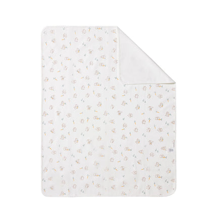 Cute Rabbit Waterproof Baby White Changing Mat