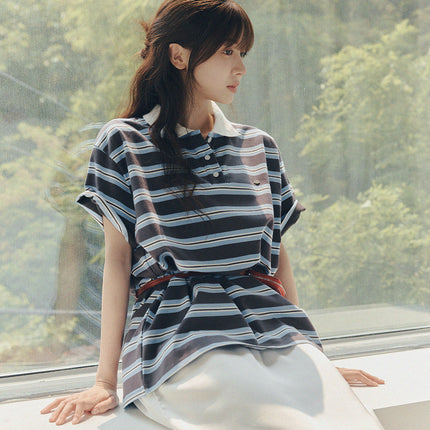 [TWEE] Kea Rugby Collar Short-Sleeve T-Shirt