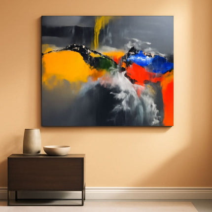 Abstract Wall Art 36x24 Inches Enchanting Painting