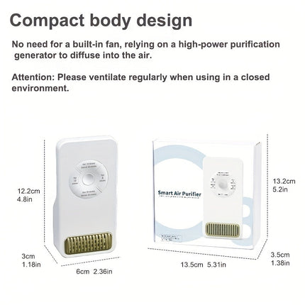 NNETM Smart Air Purifier for Home and Pet Odor Removal