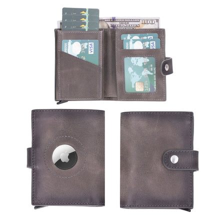 Douglas Leather Pop-Up AirTag Wallet