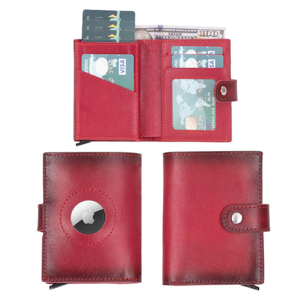 Douglas Leather Pop-Up AirTag Wallet