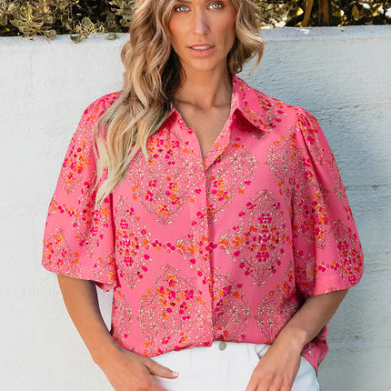 Josephine Floral Loose Fit Top