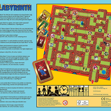 Super Mario Labyrinth Board Game