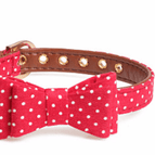 Red / Bowknot Collar 1.3X32Cm Adjus