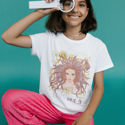 Leo T-shirt T-shirt with zodiac theme