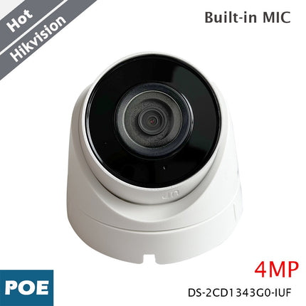 Hikvision 4MP Security Protection Survillance Camera H.265+ Built-in MIC