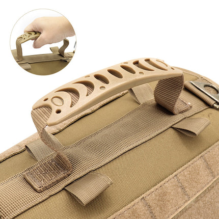 Nylon Tactical Dog Harness, Collar & Leash