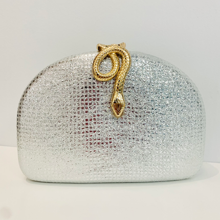 Evening Clutch with a snake clasp