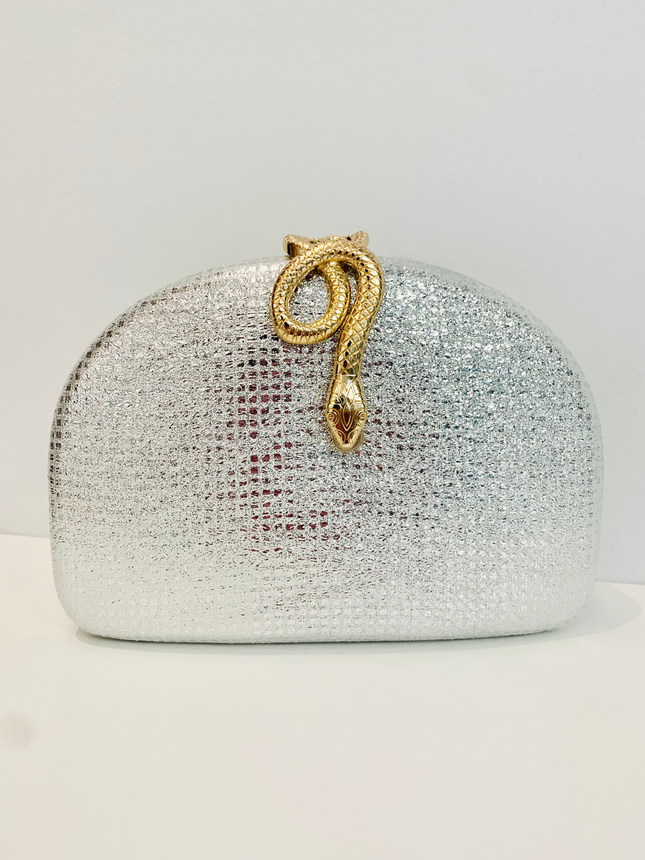 Evening Clutch with a snake clasp