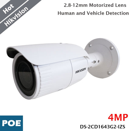 Hikvision 4MP Security Camera DS-2CD1643G2-IZS 2.8-12mm Varifocal Lens H.265+