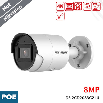 Hikvision 8MP 4K IP Camera AcuSense Bullet Survillance Security Camera Focuse