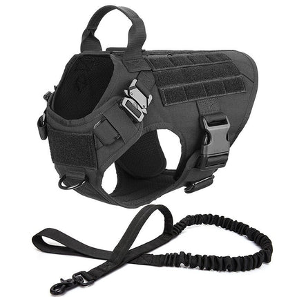 Dog Collar Military Dog Harness And Leash Set