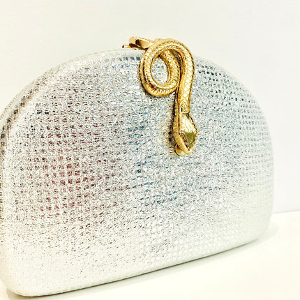 Evening Clutch with a snake clasp