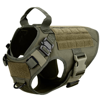 Dog Collar Military Dog Harness And Leash Set