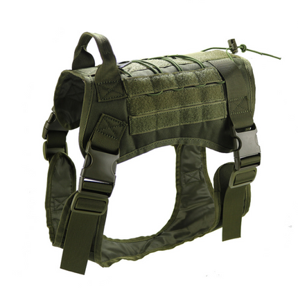 Tactical large dog vest dog patrol equipment pet dog clothes K9 chest strap