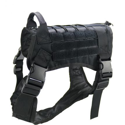 Tactical large dog vest dog patrol equipment pet dog clothes K9 chest strap