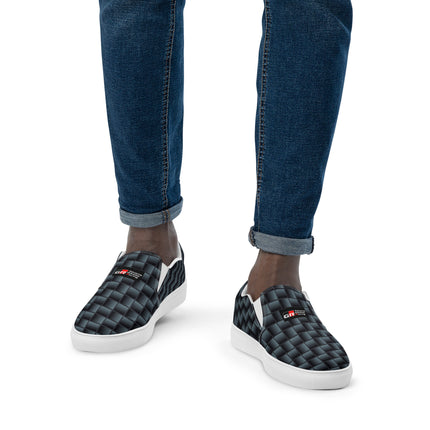 Carbon Men’s Slip-On Canvas Shoes