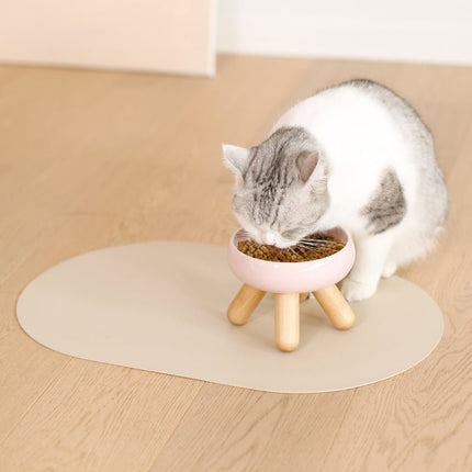 Gulu Reversible Waterproof Leather Pet Feeding Mat