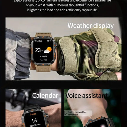 NNETM Men’s Outdoor Sports Smart Watch