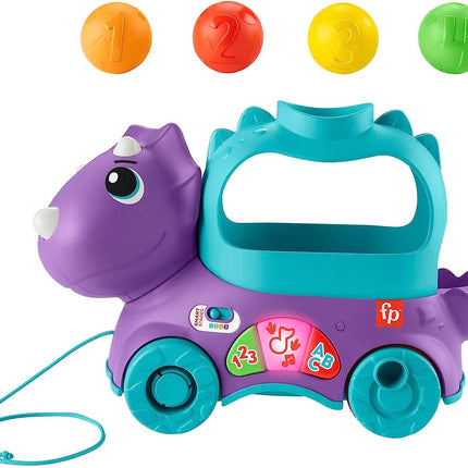 Fisher-Price Poppin' Triceratops Musical Learning Toy
