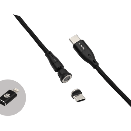 Magnetic Charging Cable USB-C to USB-C (0.4M/1M/1.8M)
