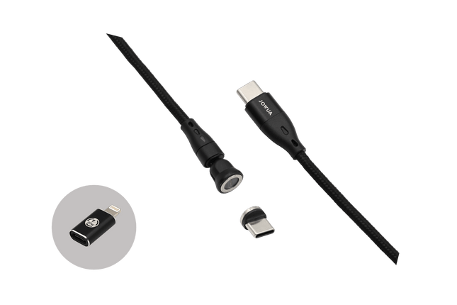 Magnetic Charging Cable USB-C to USB-C (0.4M/1M/1.8M)
