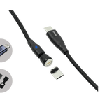 USB-C Magnetic Cable 1.8M+ Adapter (Support 100W Max)