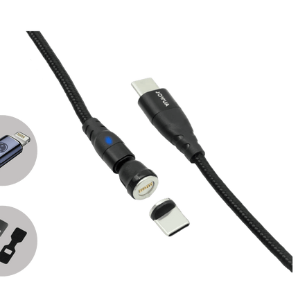 Magnetic Charging Cable USB-C to USB-C (0.4M/1M/1.8M)