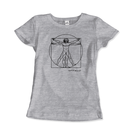 Vitruvian Man Sketch Graphic Tee