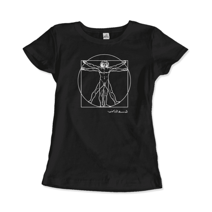 Vitruvian Man Sketch Graphic Tee