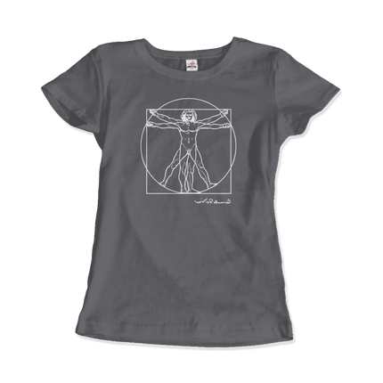 Vitruvian Man Sketch Graphic Tee