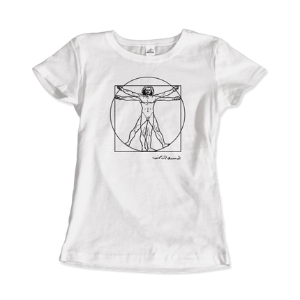 Vitruvian Man Sketch Graphic Tee