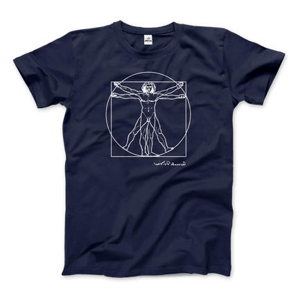 Vitruvian Man Sketch Graphic Tee