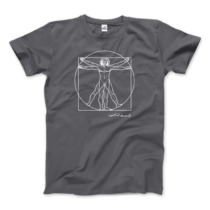 Vitruvian Man Sketch Graphic Tee