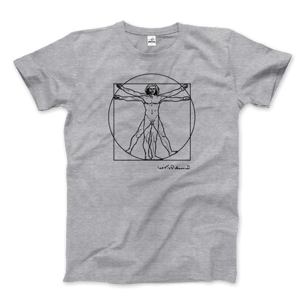 Vitruvian Man Sketch Graphic Tee