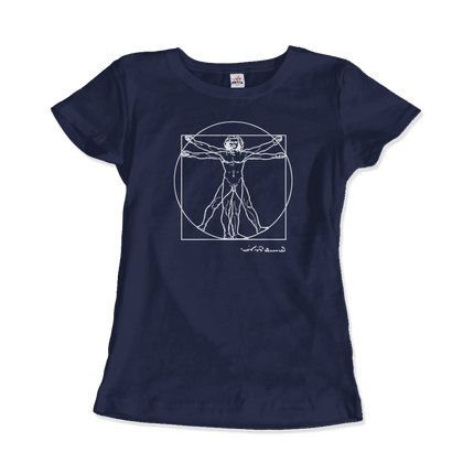 Vitruvian Man Sketch Graphic Tee
