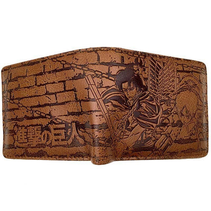 SNK Levi Attack Anime Wallet