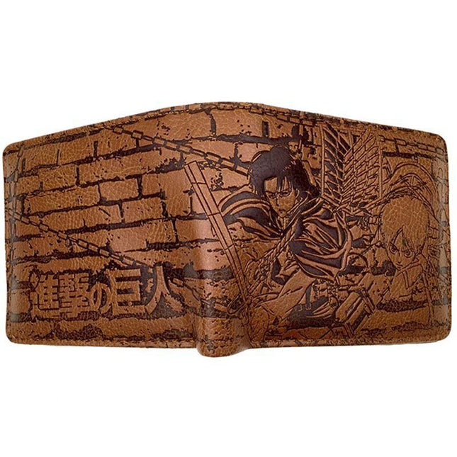 SNK Levi Attack Anime Wallet