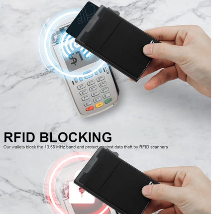 Slim RFID Pop-Up Card Wallet